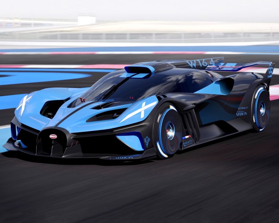 Bugatti Bolide Track-Only Hypercar with 1,858 Horsepower