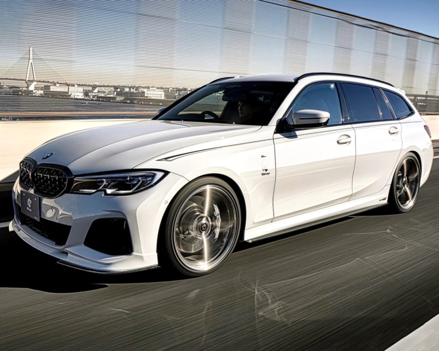 3D Design Japan BMW M340i Touring Debuts with Bodykit, Engine Tune