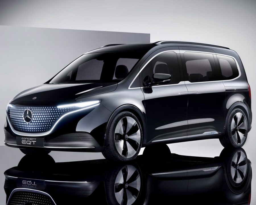 Mercedes-Benz Concept EQT Previews Upcoming Electric Minivan