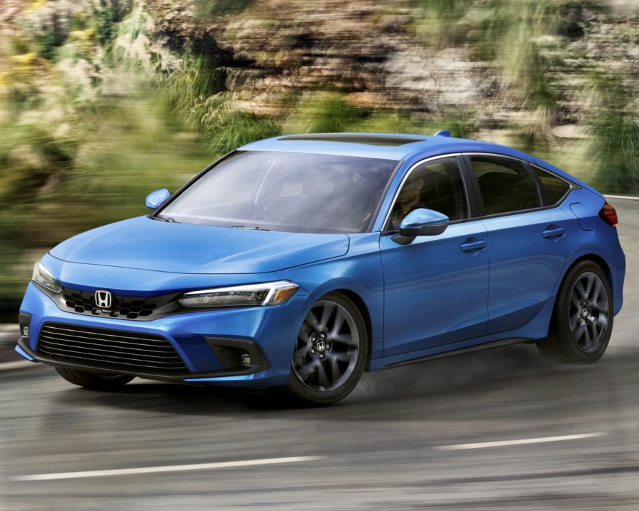 2022 Honda Civic Hatchback Debuts as Sportier Model with Manual Transmission