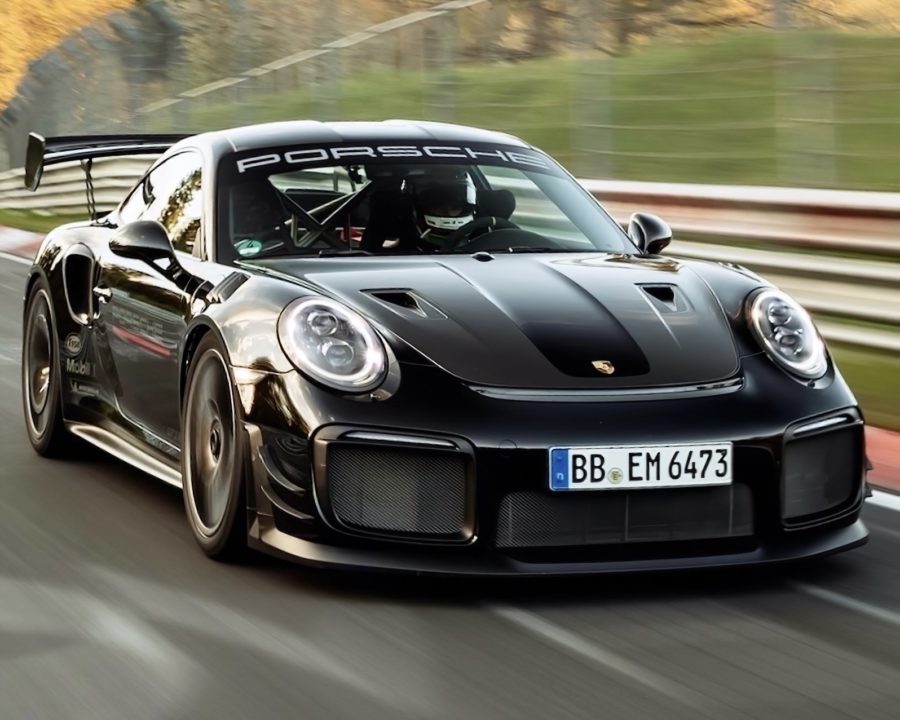 Porsche 911 GT2 RS with Manthey Performance Kit Sets Nurburgring Lap Record