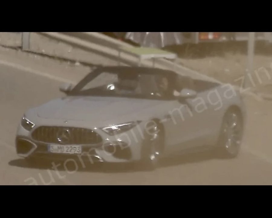 2022 Mercedes-AMG SL Leaked Images/ Photos Reveal New Coupe