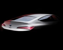 2023 Acura Integra Teaser Partially Reveals Rear End Design