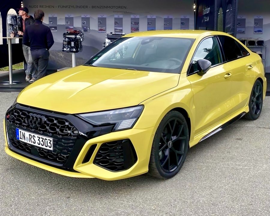 2022 Audi RS3 Python Yellow Exterior Color