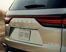 2022 Lexus LX 600 Debut Date Set For October 13 Reveal