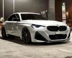 2022 BMW M240i Spec’d in Brooklyn Grey and Lowered