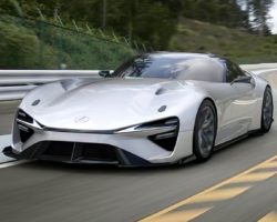 Lexus Reveals More Images of Future Electric Sports Car
