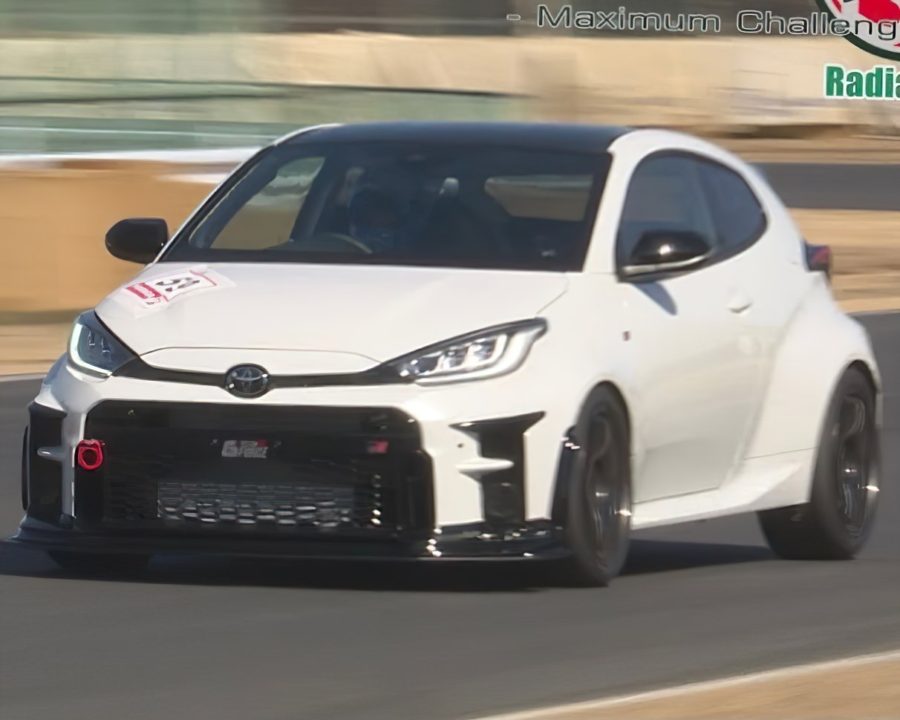 Modified Toyota GR Yaris is Faster Than a GT-R Around Tsukuba Circuit